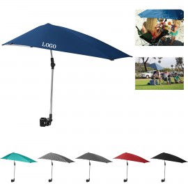 360 Degree Swivel Sun Shade Portable Umbrella with Logo