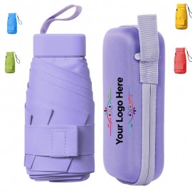 38" Compact Umbrella with Case with Logo