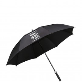 60" Arc Golf Umbrella w/Ventilation with Logo  60" Arc Golf Umbrella w/Ventilation with Logo