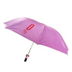 Breast Cancer Awareness Wine Bottle Umbrella with Logo