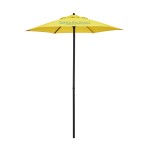 6' Shadetek Series Patio Umbrella with Printed Polyester Cover with Logo
