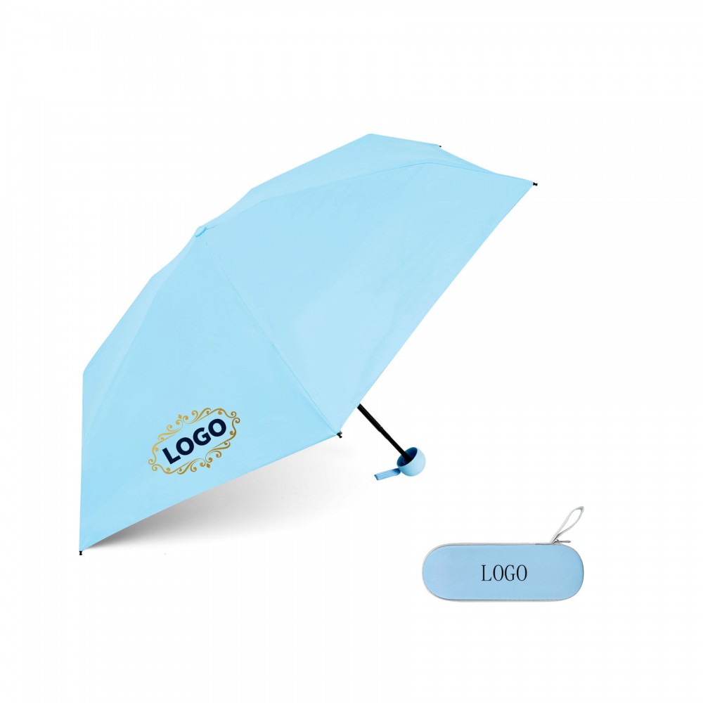 Portable Sun and Rain Umbrella with Logo