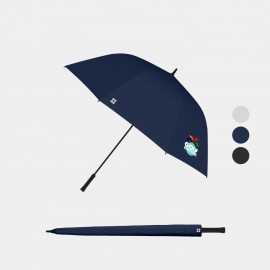 Customized Weatherman 100% Recycled 56" arc UPF 50+ Golf Essentials Umbrella