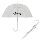 Custom Printed Eco Friendly Clear Bubble Umbrella (46" Arc)