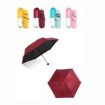 Mini Capsule Pocket Umbrella Custom Imprinted