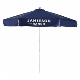 Personalized 9' Summit Commercial Grade Patio Umbrella with Printed Olefin Cover with Valances