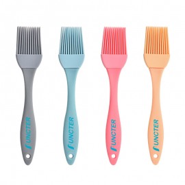 Logo Branded Silicone Split Type Household Kitchen Oil Brush Barbecue Brush