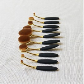 10Pcs Toothbrush-Shaped Brush Set Custom Printed  10Pcs Toothbrush-Shaped Brush Set Custom Printed