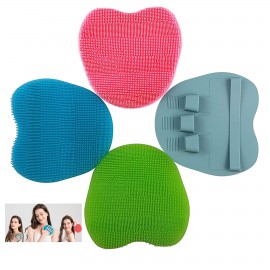 Custom Imprinted Pure Silicone Body Massage Brush