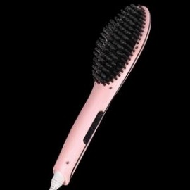 Custom Printed Vivitar Pink Vivacious Straightening Hair Brush  Custom Printed Vivitar Pink Vivacious Straightening Hair Brush