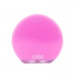 Logo Branded Electric Waterproof Silicon Facial Cleaner Brush