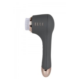 Elle Gray Facial Cleansing Power Brush Logo Branded