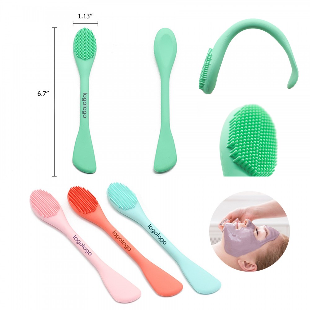 Custom Imprinted Double-Head Cleansing Brush Custom Imprinted Double-Head Cleansing Brush