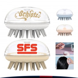 Jellyfish Scalp Massager Brush Custom Printed
