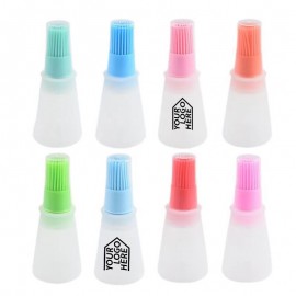 Silicone Oil Bottle with Brush Custom Imprinted