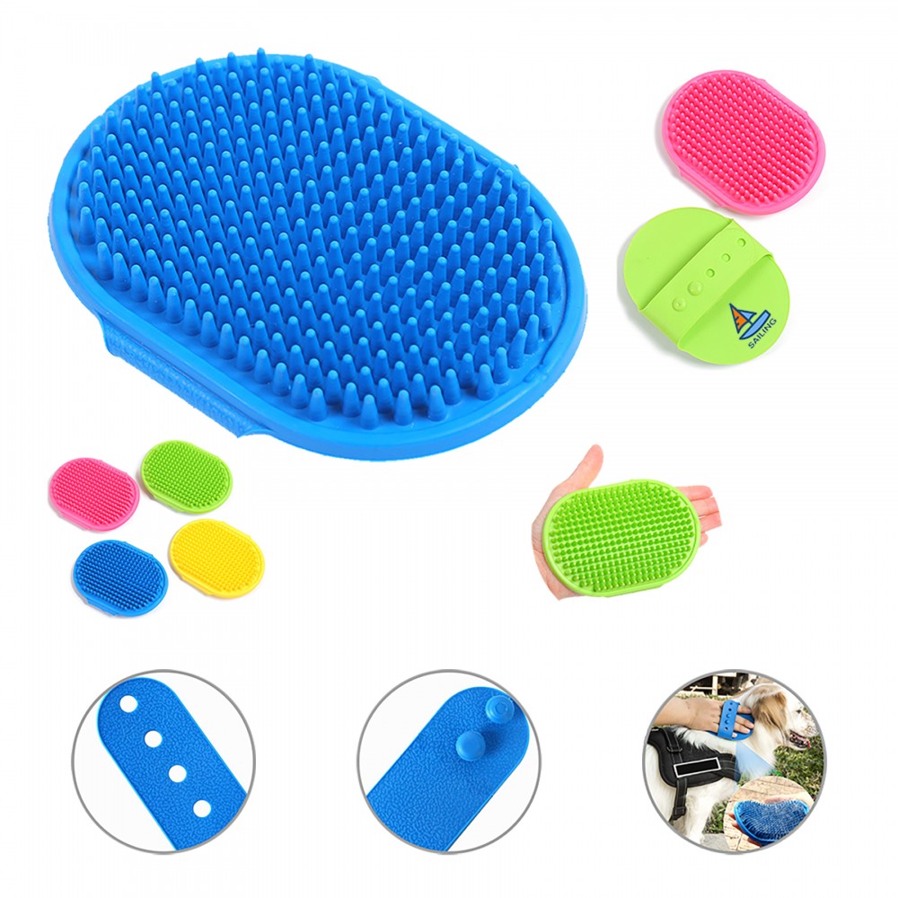 Custom Imprinted Dog Shower Brush Cat Bath Brush Pet Bath and Massage Comb Custom Imprinted Dog Shower Brush Cat Bath Brush Pet Bath and Massage Comb
