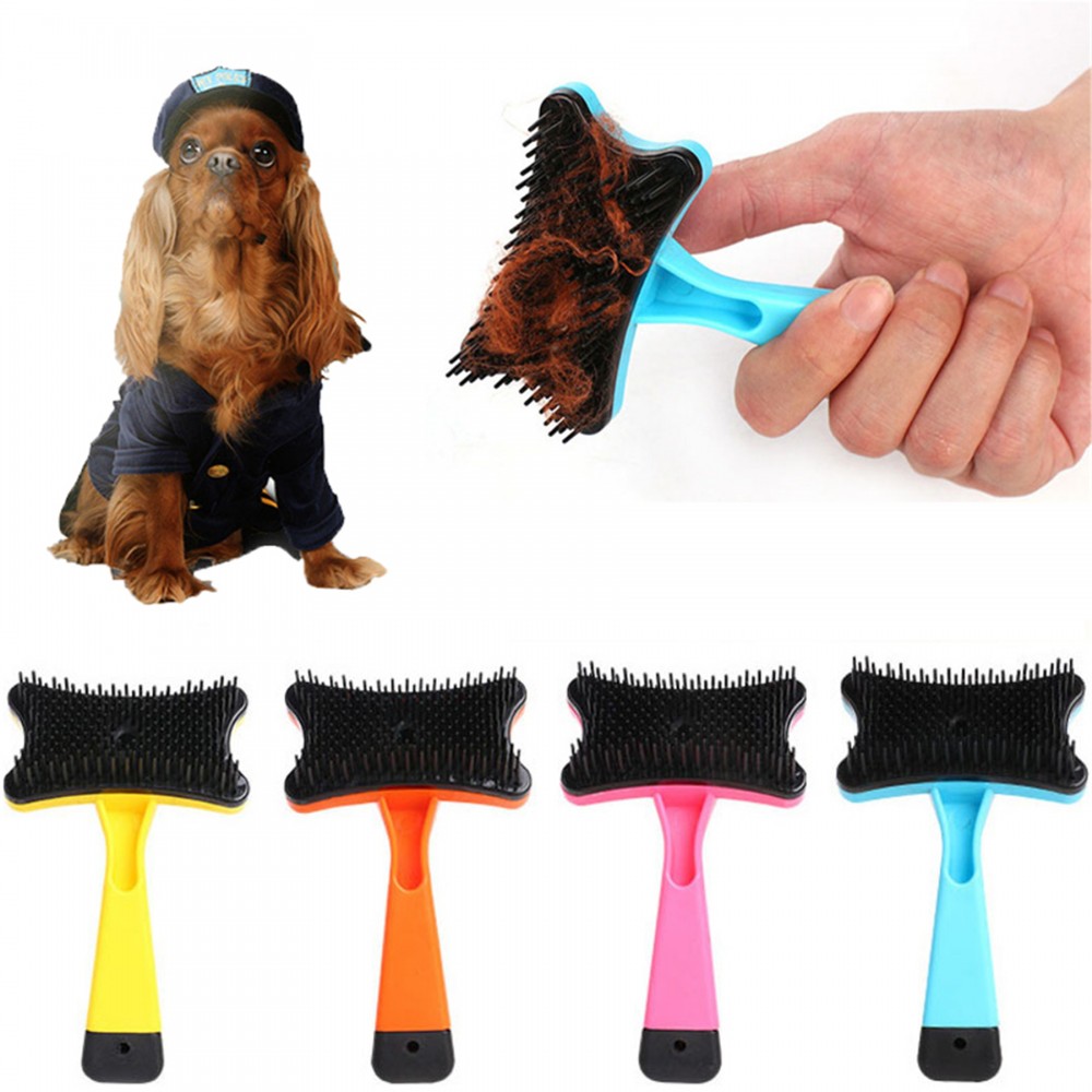 Logo Branded Pet Brush for Shedding and Grooming