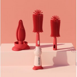 Silicone Cleaning Brush Baby Bottle Brush Logo Branded