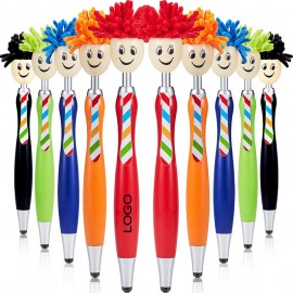 Logo Branded Stylus Pen with Screen Cleaner  Logo Branded Stylus Pen with Screen Cleaner