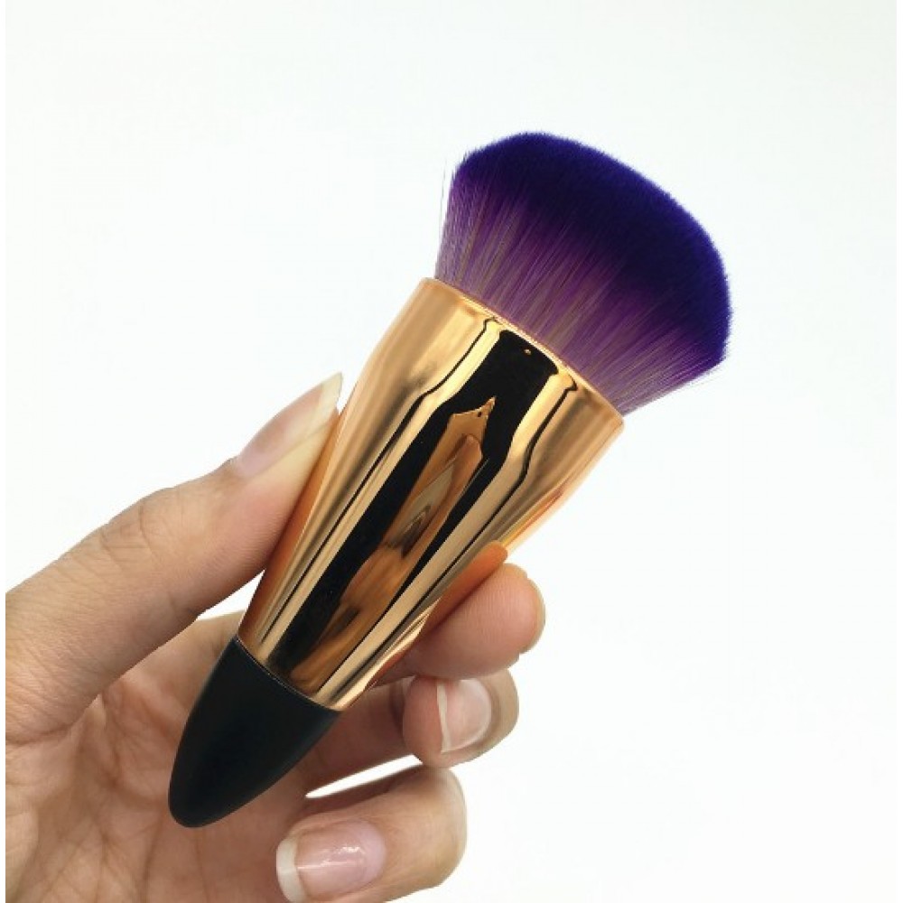 Custom Printed Long Handle Mushroom Head Makeup Brush