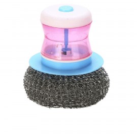 Round Refillable Dispensing Dish Brush Custom Imprinted