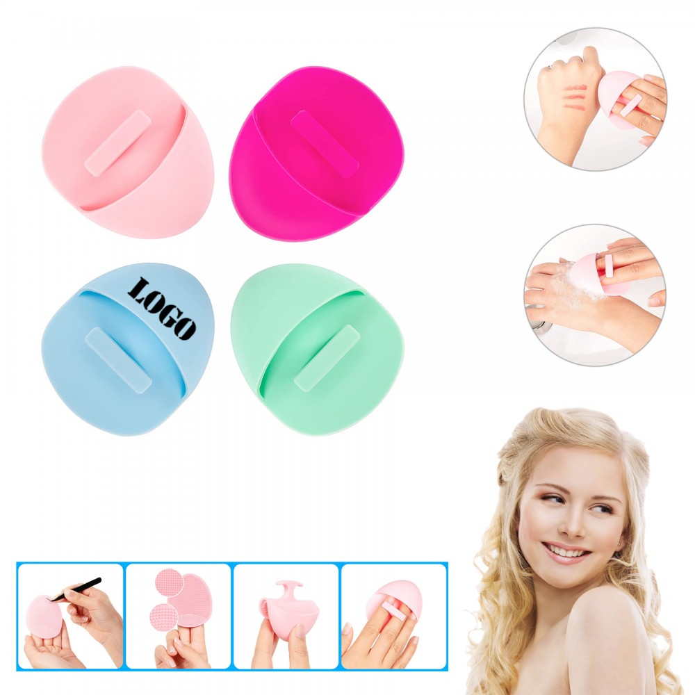 Silicone Face Scrubbers Logo Branded