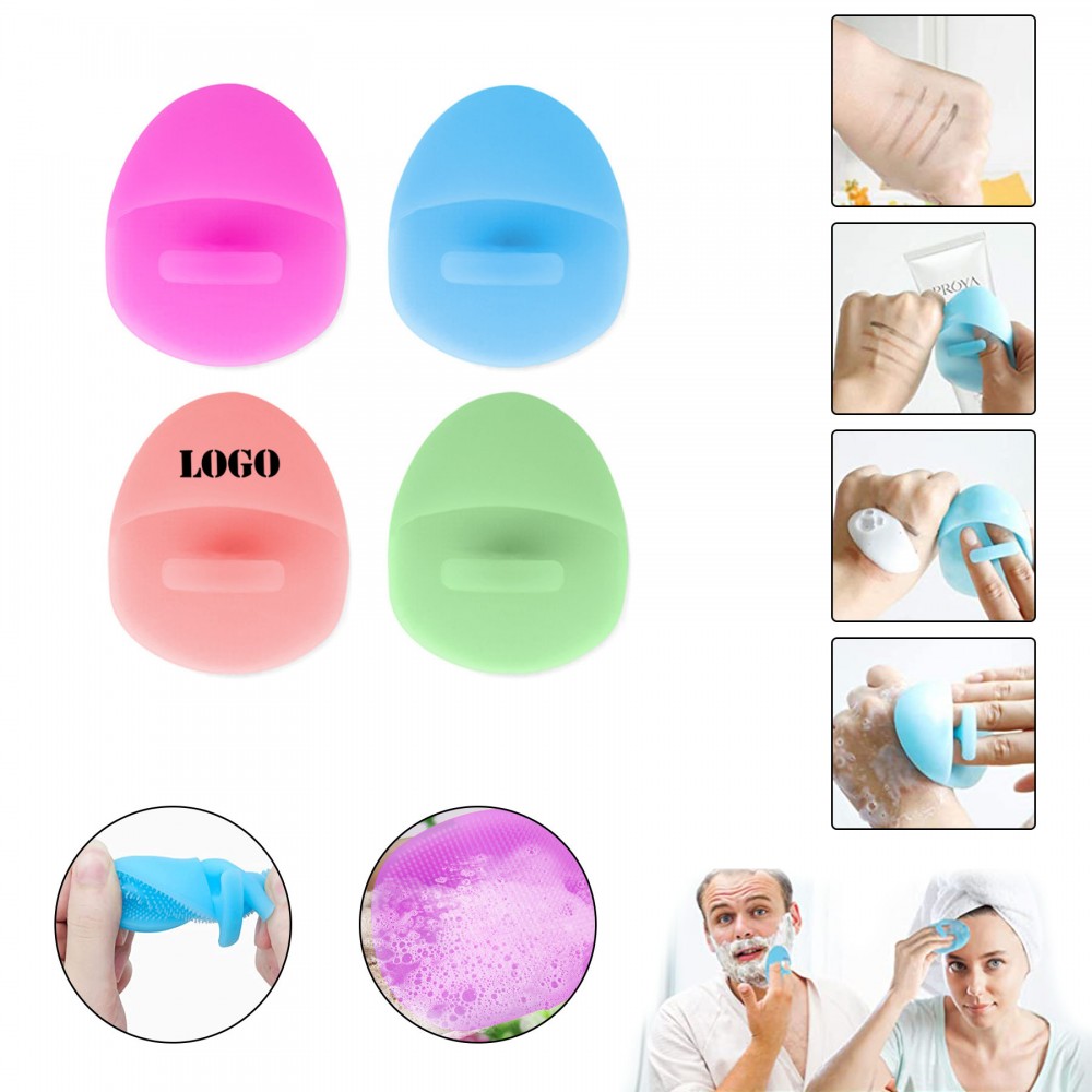 Custom Printed Soft Silicone Facial Cleansing Brush