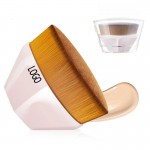 Portable Foundation Makeup Brush w/ Plastic Box Custom Printed