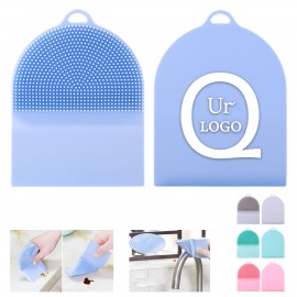 Custom Printed Silicone Cleaning Brush  Custom Printed Silicone Cleaning Brush