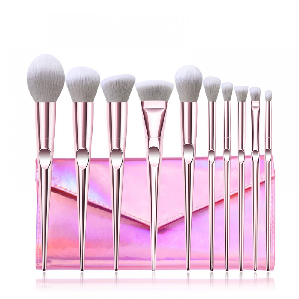 Custom Imprinted 10pcs Makeup Brush Kit Custom Imprinted 10pcs Makeup Brush Kit