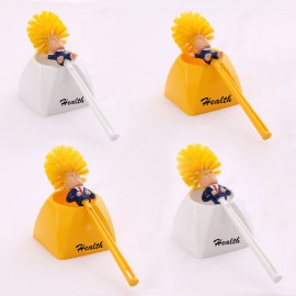 Trump Toilet Brush Logo Branded