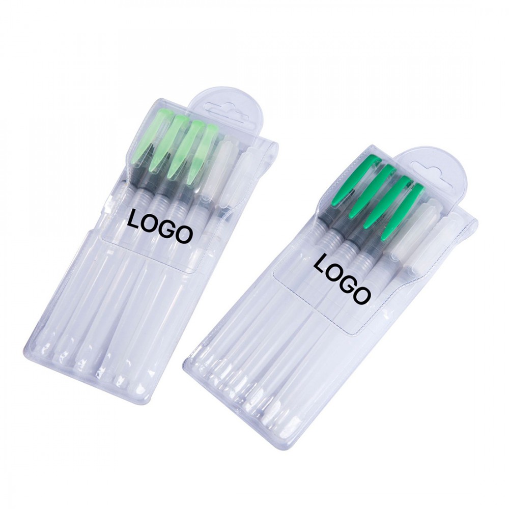 Custom Printed Water Color Paint Brush Pen Set Custom Printed Water Color Paint Brush Pen Set