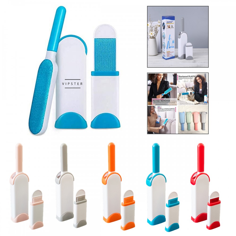 Custom Imprinted Pet Hair Remover Brush Set