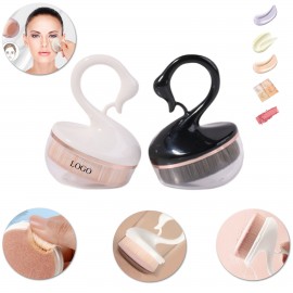 Custom Printed Swan Shape Foundation Makeup Brush  Custom Printed Swan Shape Foundation Makeup Brush