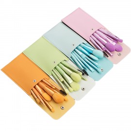 Makeup Brush Set With Case Custom Printed