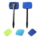 Microfiber Vehicle Glass Cleaning Wiper Logo Branded