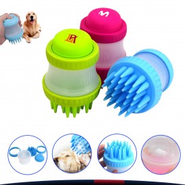 Pire Massage Shampoo Pet Brush Custom Printed