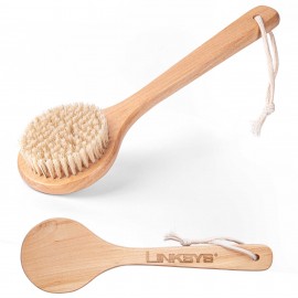 Exfoliating Shower Brush (Factory Direct - 10-12 Weeks Ocean) Custom Imprinted