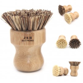 Dish Brush With Wooden Handle Custom Printed  Dish Brush With Wooden Handle Custom Printed