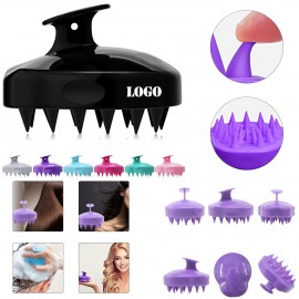 Logo Branded Scalp Massager Shampoo Brush  Logo Branded Scalp Massager Shampoo Brush