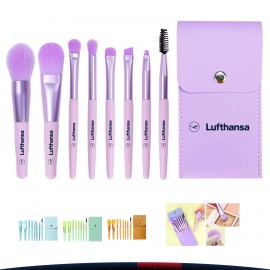 Logo Branded Watle Makeup Brush Set