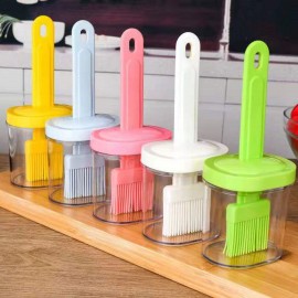 Custom Printed Kitchen Silicone Oil Brush Bottle