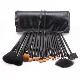Logo Branded 18Pcs Brushes Set With Case  Logo Branded 18Pcs Brushes Set With Case