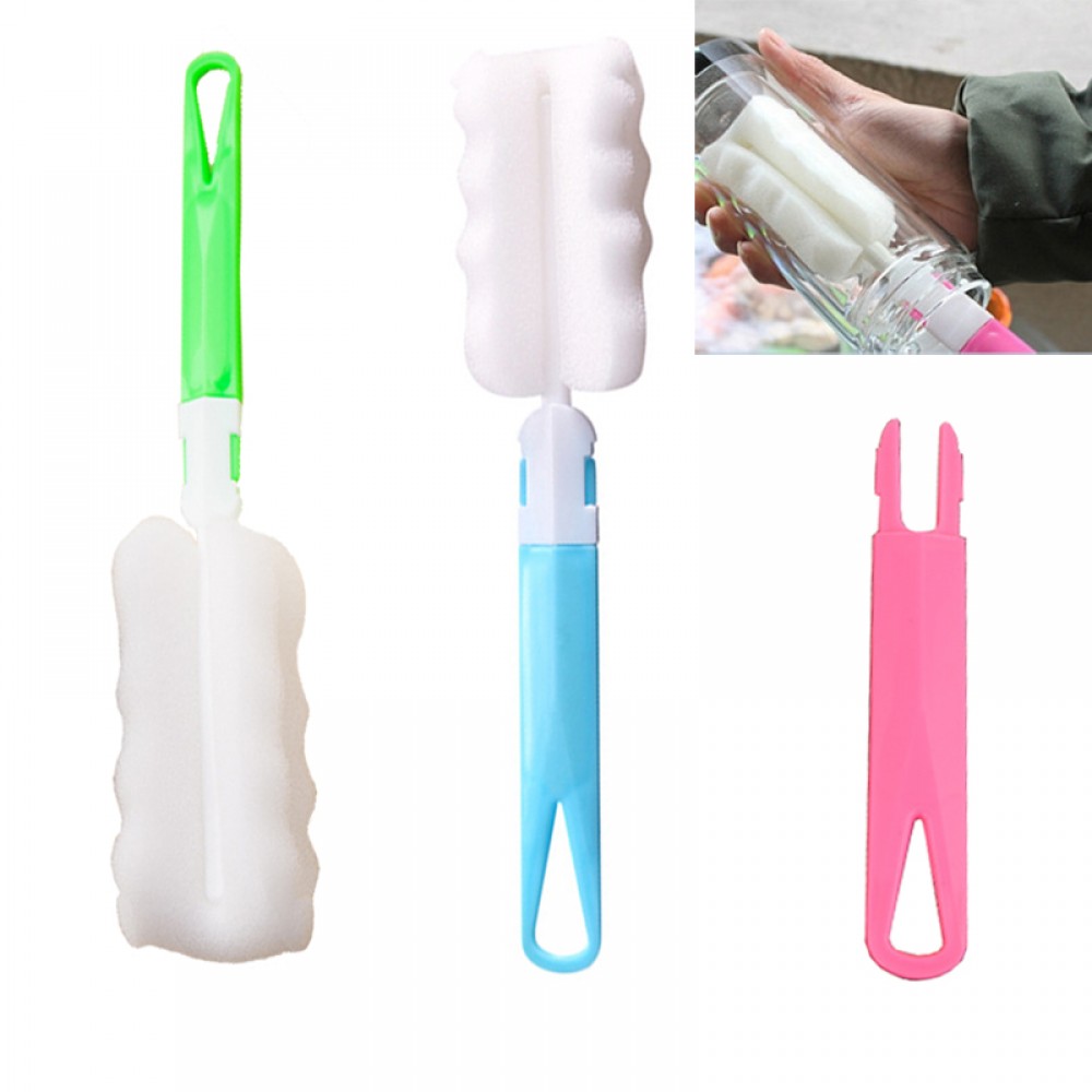 Long Handle Sponge Cup Brush Logo Branded Long Handle Sponge Cup Brush Logo Branded