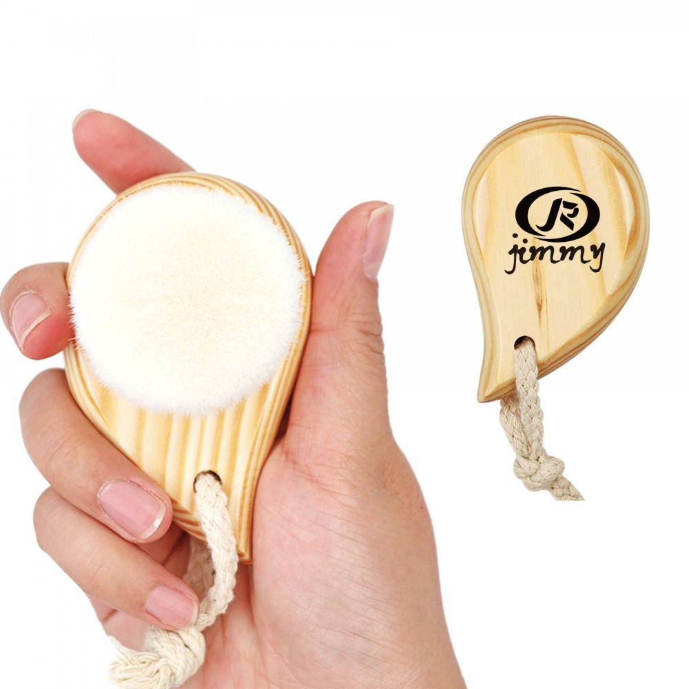 Wooden Facial Cleaning Brush Custom Printed Wooden Facial Cleaning Brush Custom Printed