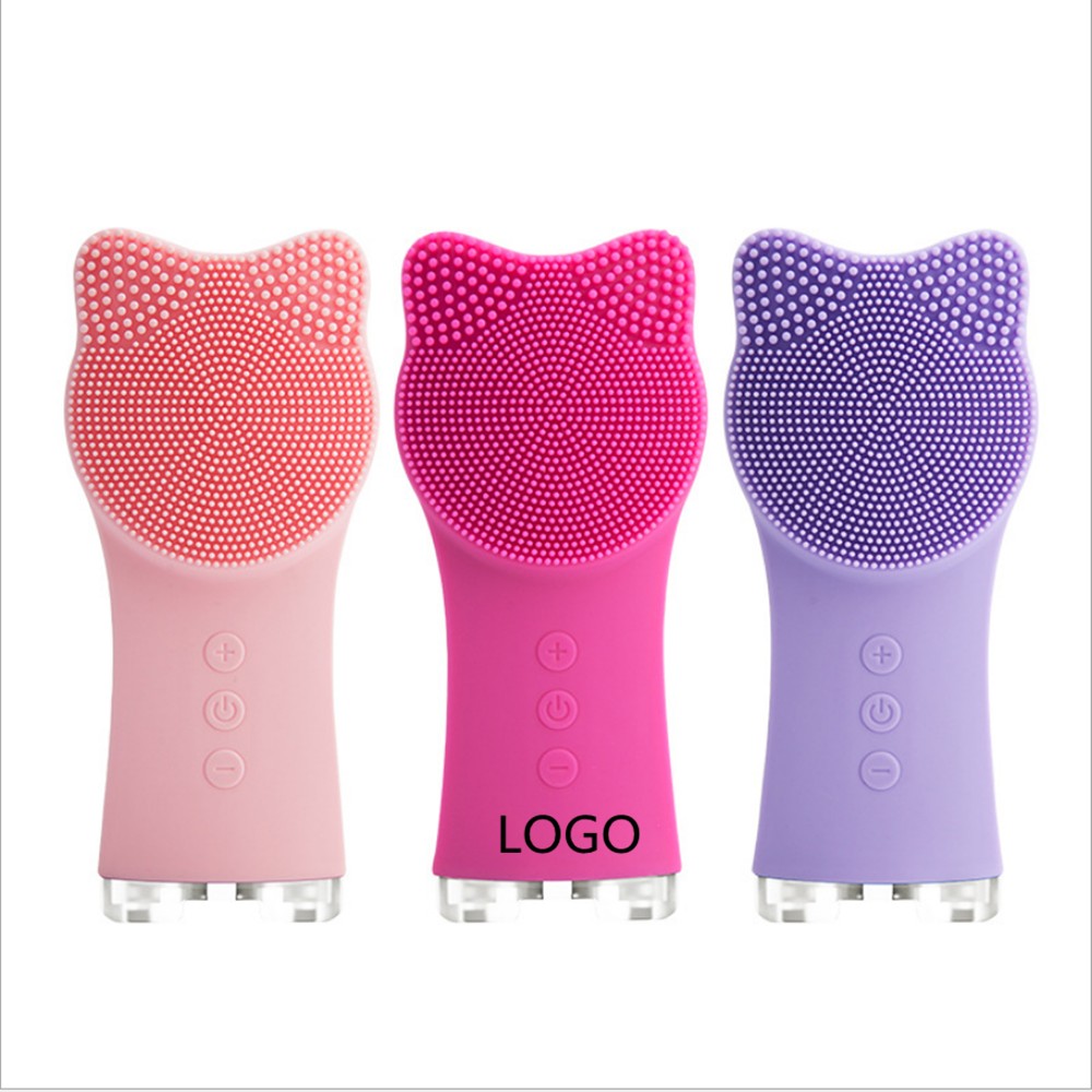 Logo Branded Sonic Waterproof Cleanser Massager Logo Branded Sonic Waterproof Cleanser Massager