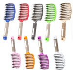 Professional Curved Vent Styling Hair Brushes Logo Branded