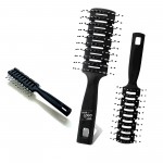Vented Hair Brush with Ball-Tipped Bristles Logo Branded
