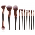 10 Pieces Makeup Brush Set Kit Custom Printed