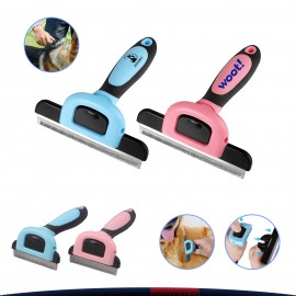 Custom Imprinted Deshedding Pet Grooming Brush  Custom Imprinted Deshedding Pet Grooming Brush